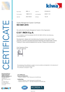 certificazione iso ISO9001 2015 EN